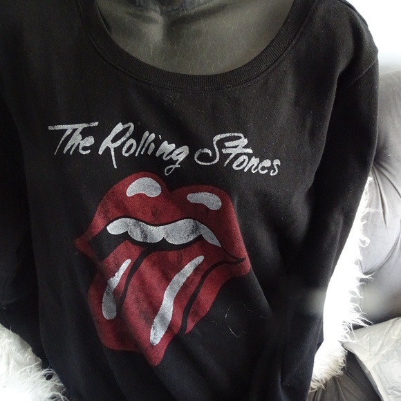 THE Rolling Stones SWEATSHIRT SIZE LARGE - Picture 1 of 1